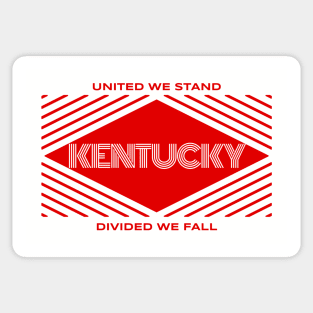 Kentucky - United We Stand Sticker